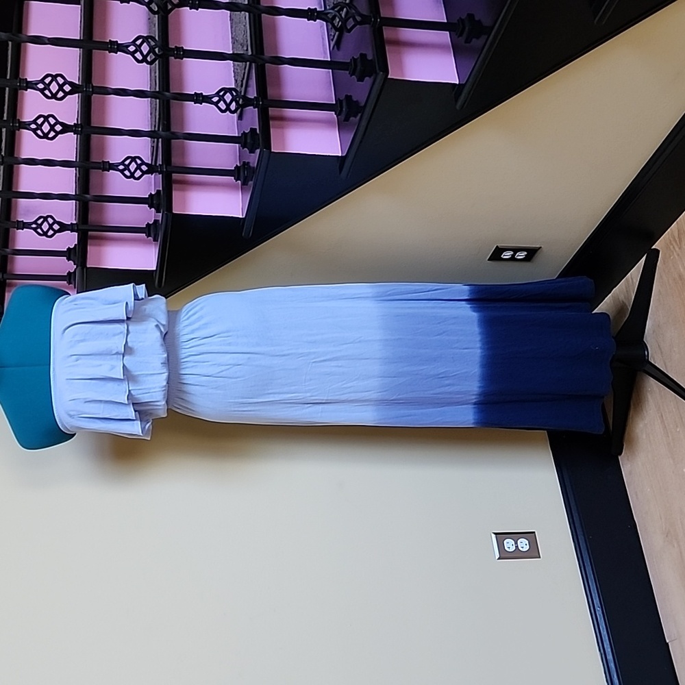 Threads 4 Thought Tie Dye Strapless Maxi - SZ XS
